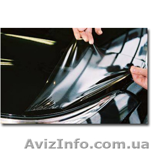 Оклейка автомобиля антигравийной пленкой. Бронировочная пленка. #473306