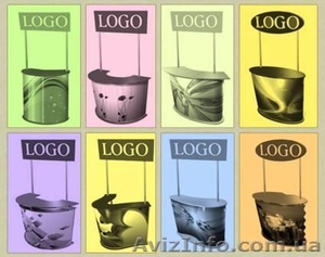 Промостойки,  промостолы,  стенды – изготовление в Киеве #466725