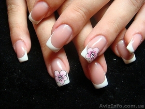 Укрепление ногтей гелем. #464598