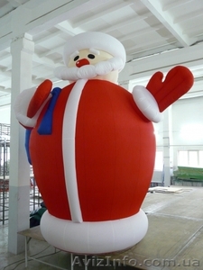 Надувной Дед Мороз #471276