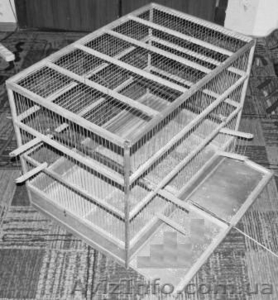 Продам большую клетку для попугая(ев),  Виноградарь (500.00 грн.) #508123