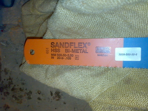 полотно для мех.ножовки по металлу #504748