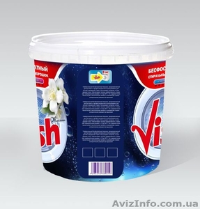 Концентрированный,  бесфосфатный,   стиральный порошок «VISH» про-в #488432
