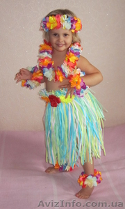 Гавайские леи,  юбки,  шоколадные фонтаны,  фруктовые пальмы. #509090