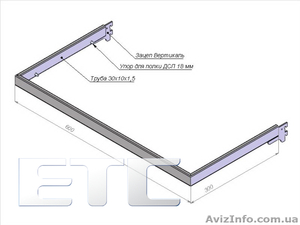 .Рама навесная для полки,  оборудование для магазинов #508018