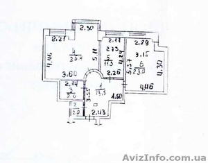 Продам 2-х ком. квартиру в ЖК «Тенистый»,  пер.Педагогический. #513702