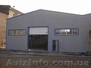 Быстромонтируемые стальные здания любого назначения #503256