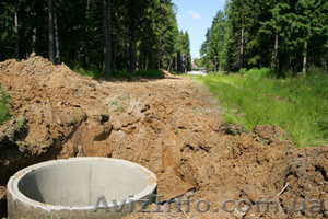 Постройка выгребных  дренажных ям.Постройка септиков #503575