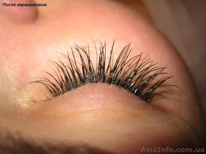 Наращивание ресниц пореснично (ресничка на ресничку).  #511479