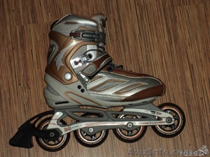 Роликовые коньки reaction с защитой. новые #515582