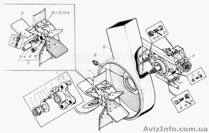 ДЭ-226.10.00.000 Редуктор,  ротор,  кожух ротора дэ 210, дэ 226 шнекороторный снего #494289