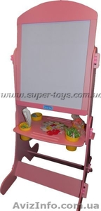 Мольберт двухсторонний деревянный #511758