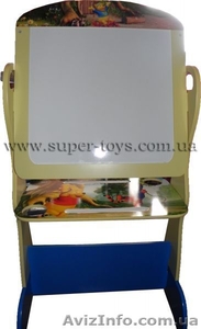 Мольберт двухсторонний деревянный 