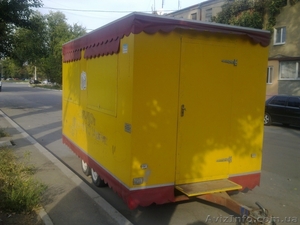 ПРОДАМ передвижной торговый-прицеп на колесах –25000грн. #518993