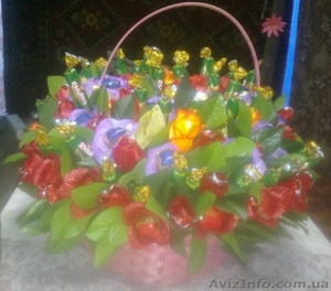 Букеты из конфеты  #516869