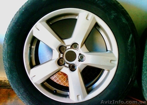 Продам оригинальные литые диски б/у,  R17 на Toyota Rav4.  #494549