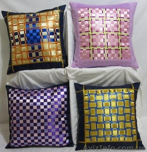 Наволочка  декоративная. Ручная работа. #512594