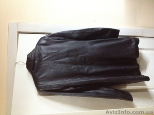 мужской кожаный плащ #506514