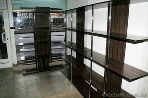  ТВО ( торговое выставочное оборудование) полки ДСП  для магазина сумок,  обуви #494834