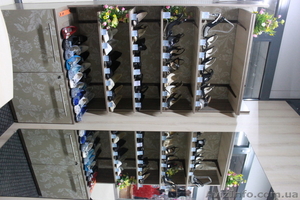 Продажа стеллажей,  витрин для обуви,  текстиля и тп. бу #506138