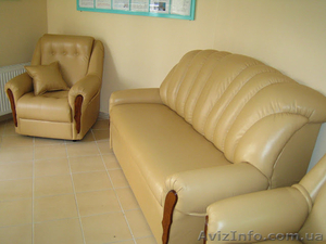 Кожаная мягкая мебель производство #518179