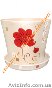 Горшки из керамики ОПТОМ #484088