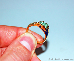 продам золотое кольцо - скорпион #486732