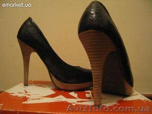 Кожаные лакированные туфли 35-36 размер! #488979