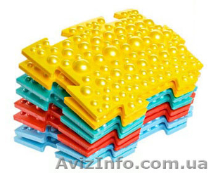 Детский ортопедический коврик для профилактики плоскостопия #499906