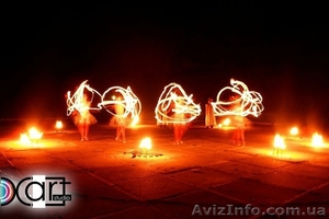 Огненное шоу арт-шоу «Джайра» Черкассы #204274