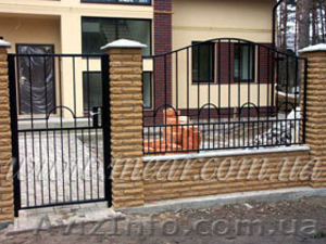 Металлические заборы,  ворота,  двери,  калитки. #503093