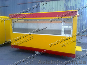 Купить торговый прицеп,  киоск на колесах у нас #559341