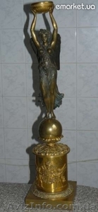 Антикварный подсвечник 19 века #545368