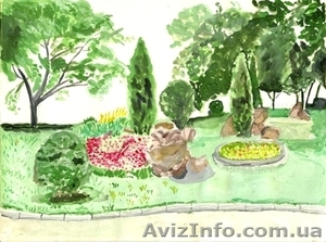 Ландшафтный дизайн,  благоустройство,  озеленение #552294