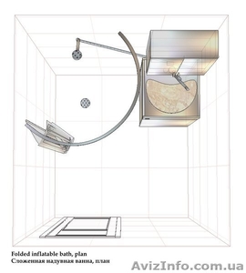 Инновация - раскладная аэромассажная ванна #559894