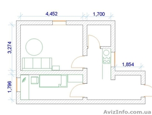 Продам 2х ком. кв-ру ул.Лазарева 37000 у.е. #526271