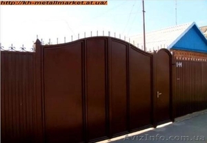 ворота двери навесы установка #549827