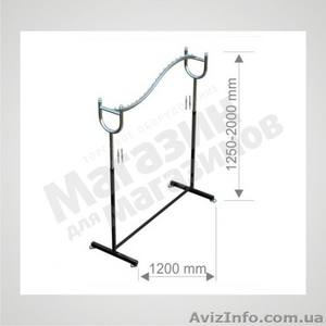 Стойка вешало для одежды Украина Торгмаг #524937