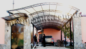 Навесы и козырьки – надёжная «крыша»! #425738