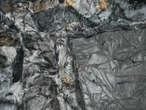 Покрывало из меха козы,  кусковое #546506