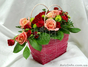 Поздравительная весенняя флористика,  посвященная празднику 8 марта #556203