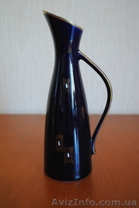 Ваза элитная темно-синяя #553340