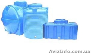 Емкости пластиковые,  баки,  резервуары,   бочки  от 100 – 20 000 л #523191