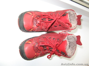 Продам зимние ботинки для девочки BG бу натуральная кожа на нат.меху #527737