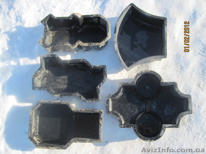 Формы для вибролитой плитки б/у #520415