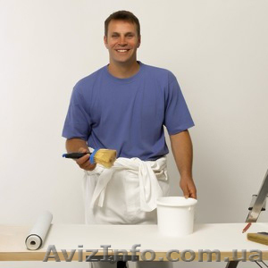 Поклейка обоев. #551523