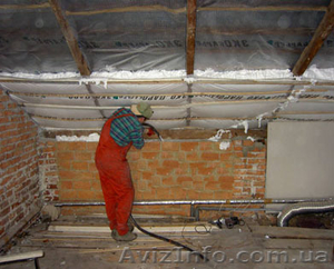 утепление пеноизол #557600