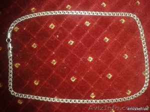 Продам серебрянную цепочку  #522100