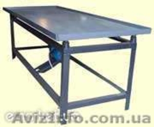 Вибростол,  купить по сниженным ценам  3900. Для производства тротуарной плитки и #550202