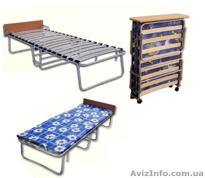 раскладушка на ламелях 